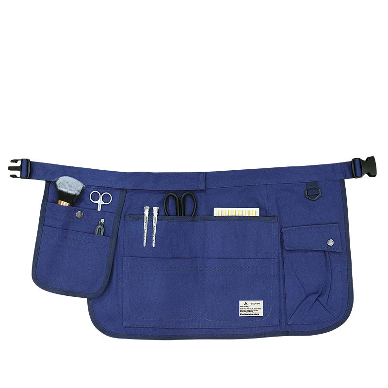 Cotton Waist Apron Suitable for Both Men and Women With 9 Pockets Barbers Beauty Salons Garden Carpenters Apron
