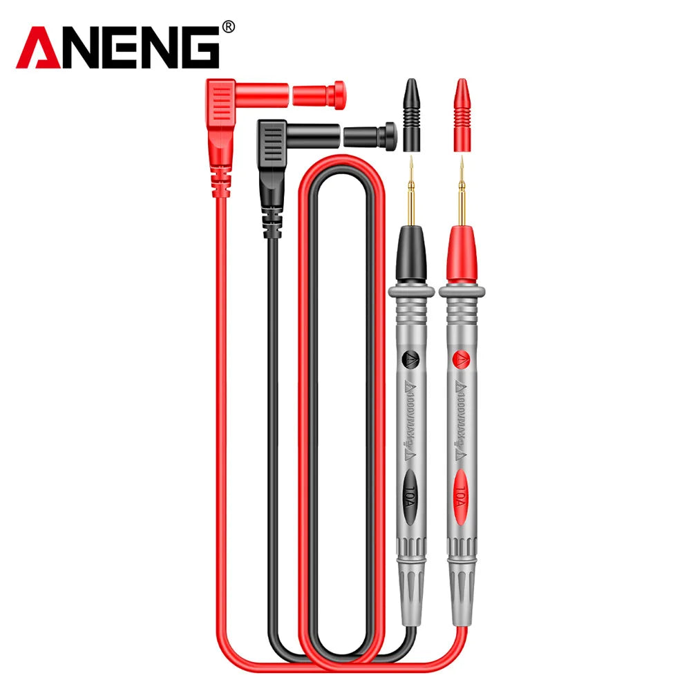 ANENG PT1005B Digital Multimeter Probe Test Leads 1000V 10A Universal Needle Tip Multi Meter Tester Lead Probe Wire Pen Cable