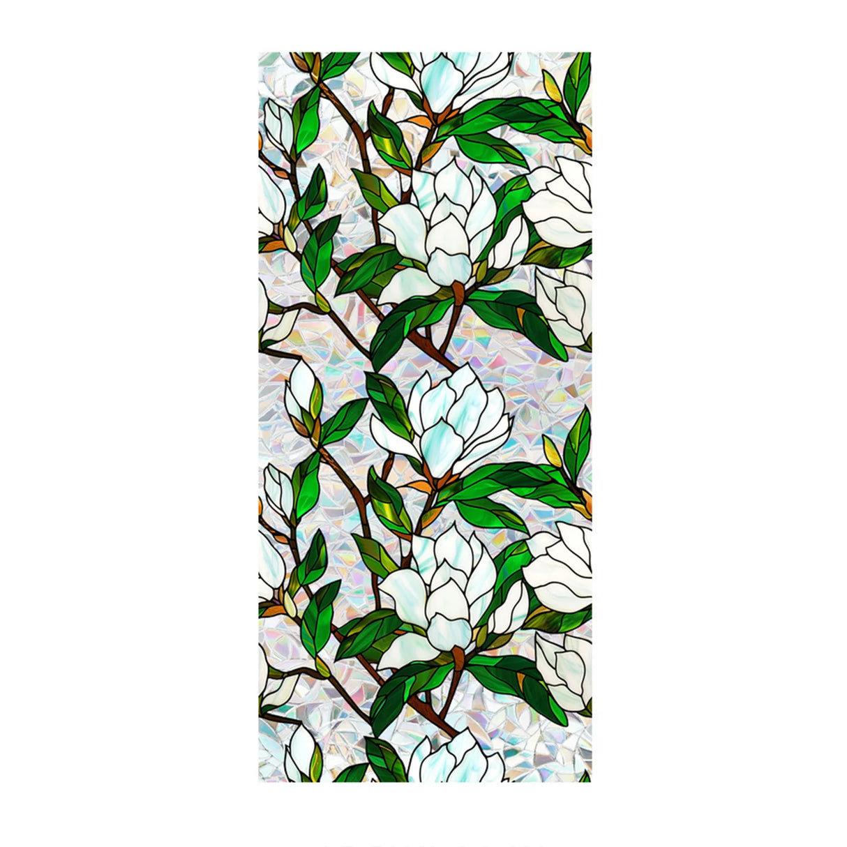 Stained Glass Static Window Privacy Film Sun Blocking Glass Cling Waterproof PVC Home Bathroom Window Covering Film Sticker