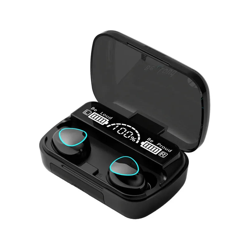 Wireless Earphones 9D Stereo Charging Box Sports Waterproof TWS Bluetooth Headphones with Microphone