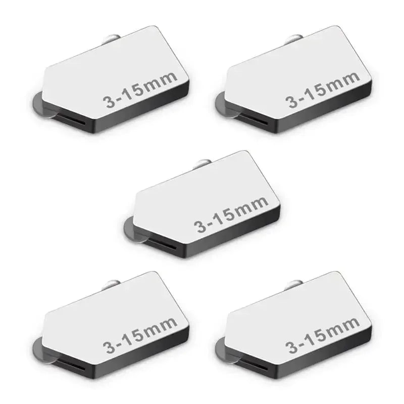 5 Pieces Tile Glide Opener Heads Replacement Glass Opening Wheels Alloy Metal Ceramic Gliding Parts Supplies Construction Tools