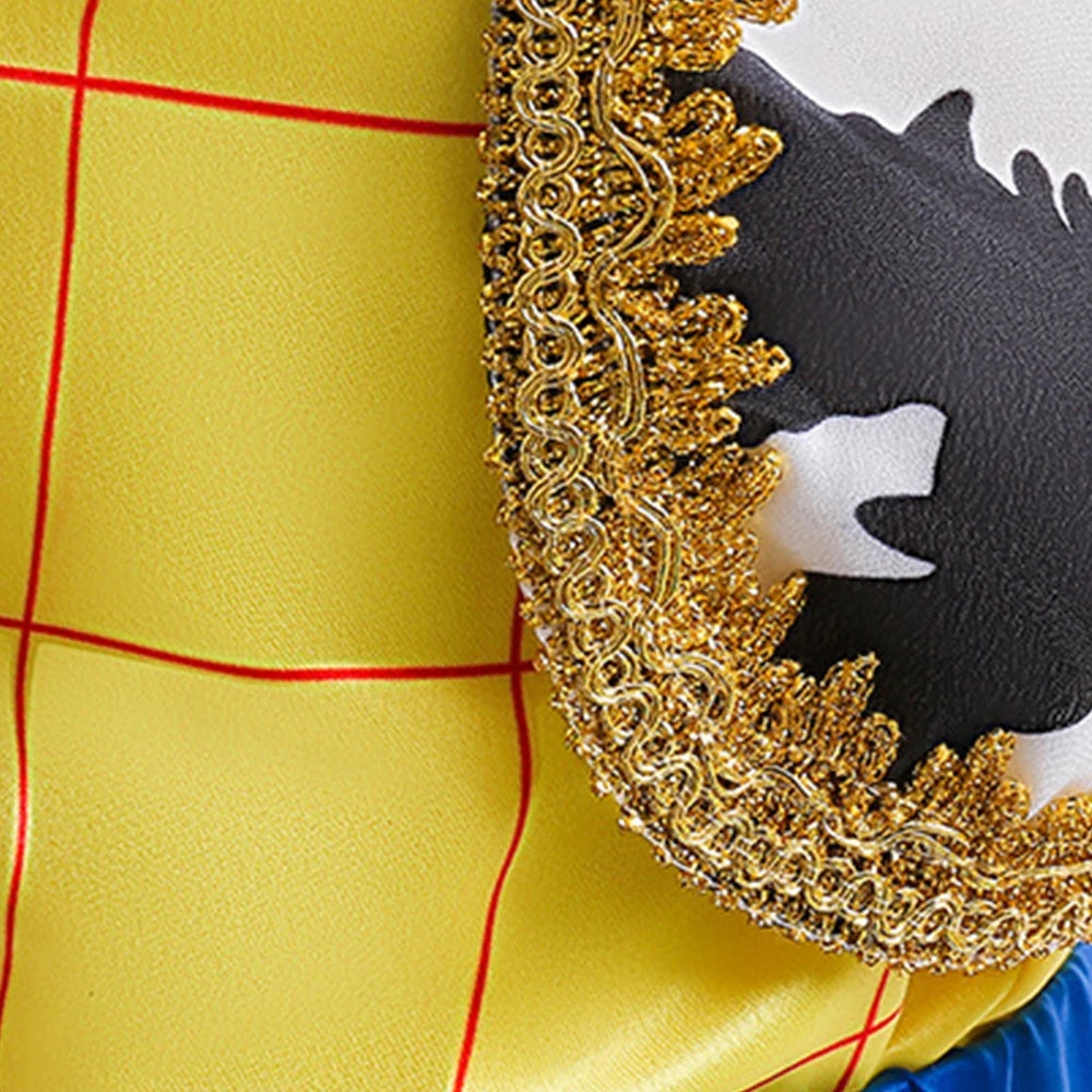 Girls Boys Anime Cosplay outfit Brother-Sister Matching Costume Halloween Toy Cowboy Fancy Dress Up Performance Clothes Set