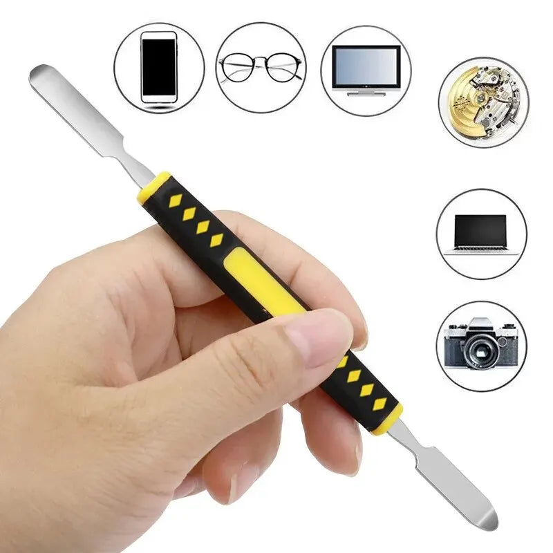 Hardened Claw Nail Double Headed Pry Bar 6-in-1 Disassembly Battery Screen Frame Flat Pry Bar Injection Molding Repair Tool
