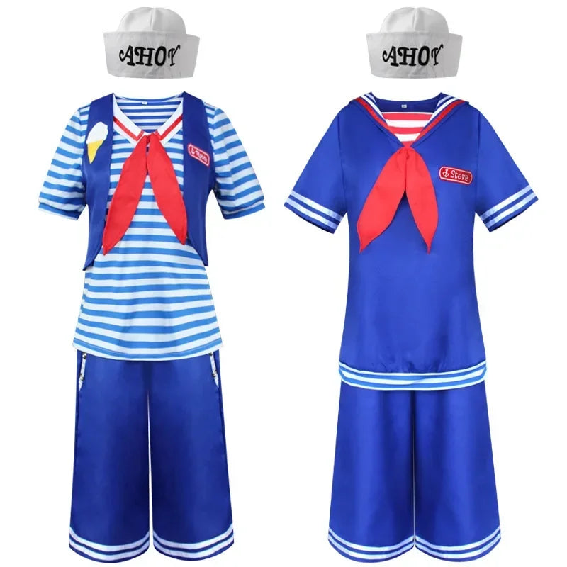 Halloween Cosplay Uniforms Navy Uniform Cosplay Robin Scoops Ahoy Cosplay Halloween Costume Uniform Fancy Dress