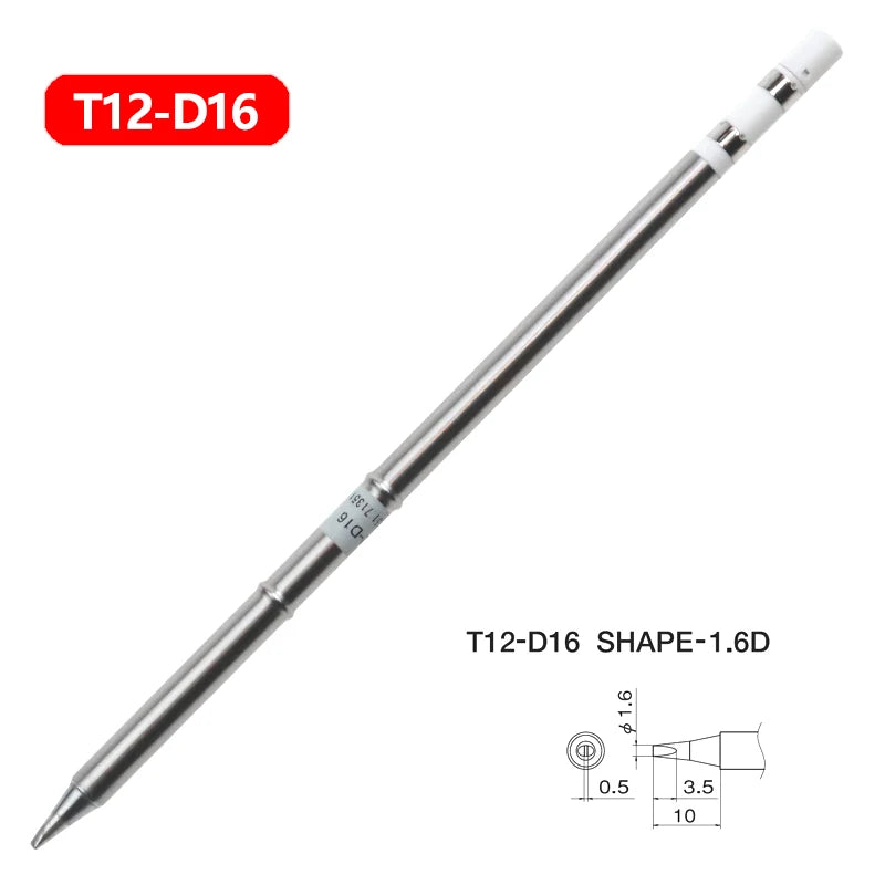 1pc T12 Soldering Iron tips Replacement Various models of Tip Electric Soldering Iron Tip T12- D4 D52 J02 JS02 BC3 CF4 KF KL