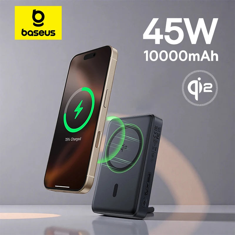 Baseus 10000mAh portable power bank 45W fast charging