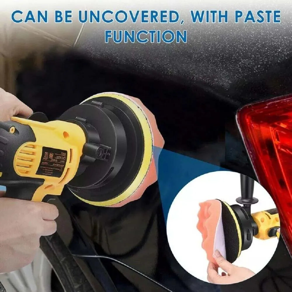 5" Electric Car Polisher Buffer Sander Detailing Orbital Polishing Machine UK