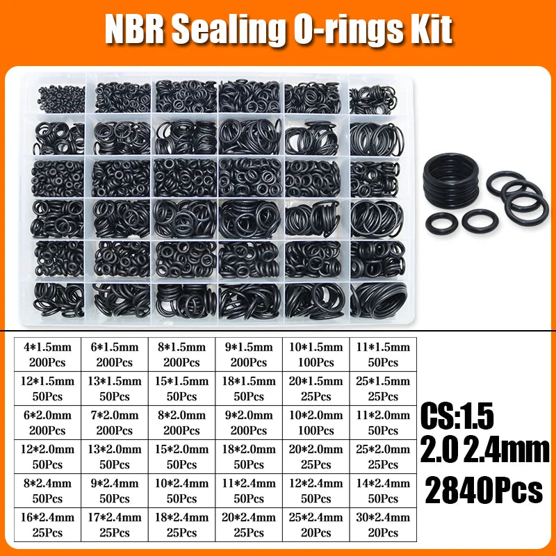 3230p O Ring Sealing Washer Nitrile Rubber NBR Oring High Temperature Oring Corrosion Oil Resist for Automotive Plumbing Gasket