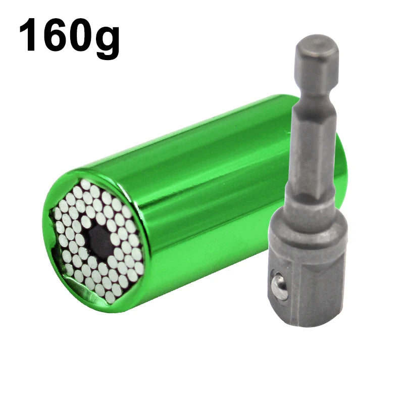 Universal Torque Wrench Power Drill Ratchet Bushing Spanner Key Magic Multi Hand Tools 7-19mm Head Set Socket Sleeve