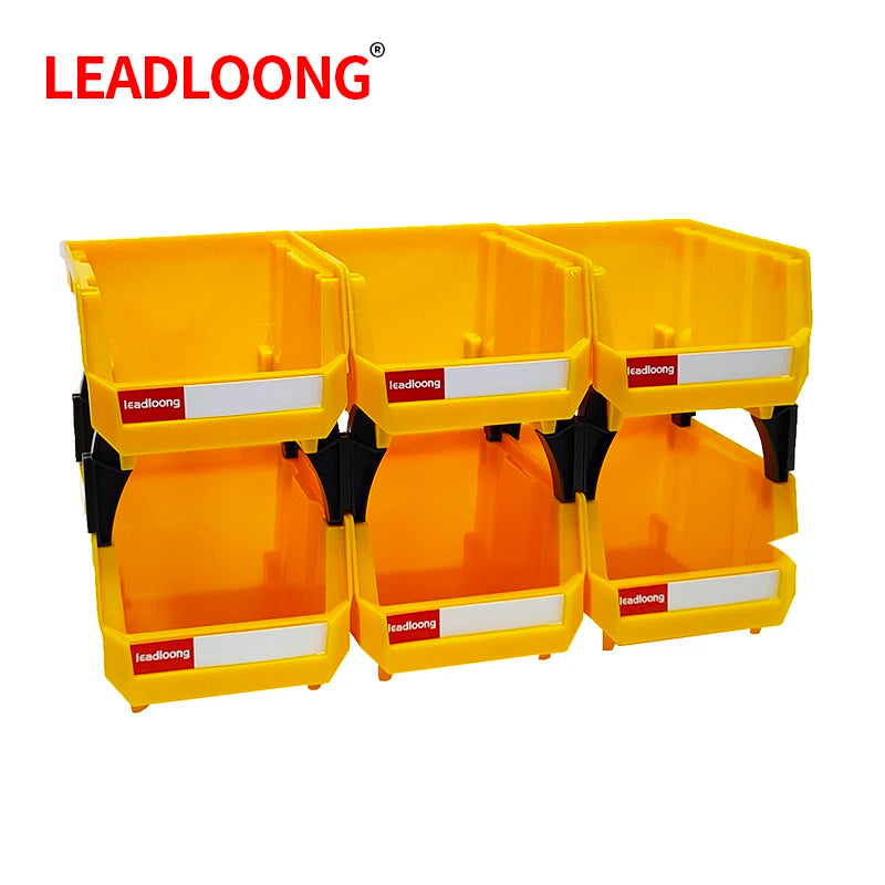 V1310 Plastic Stackable Storage Bins Screw Storage Boxes Stackable Bin (6/24pcs)