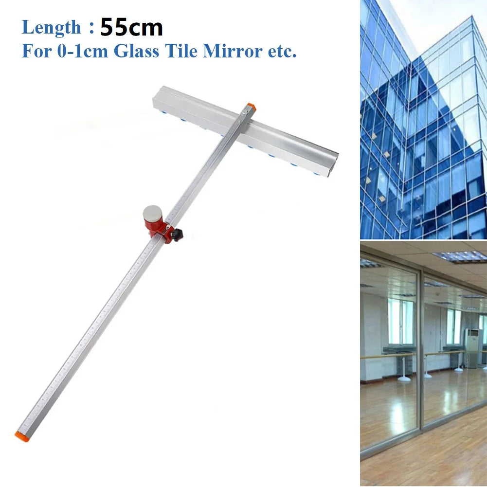 60cm Tile Push Knifes Professional Tile Glass Roller Cutter Dajustable Mirror Ceramic Cutting Tools