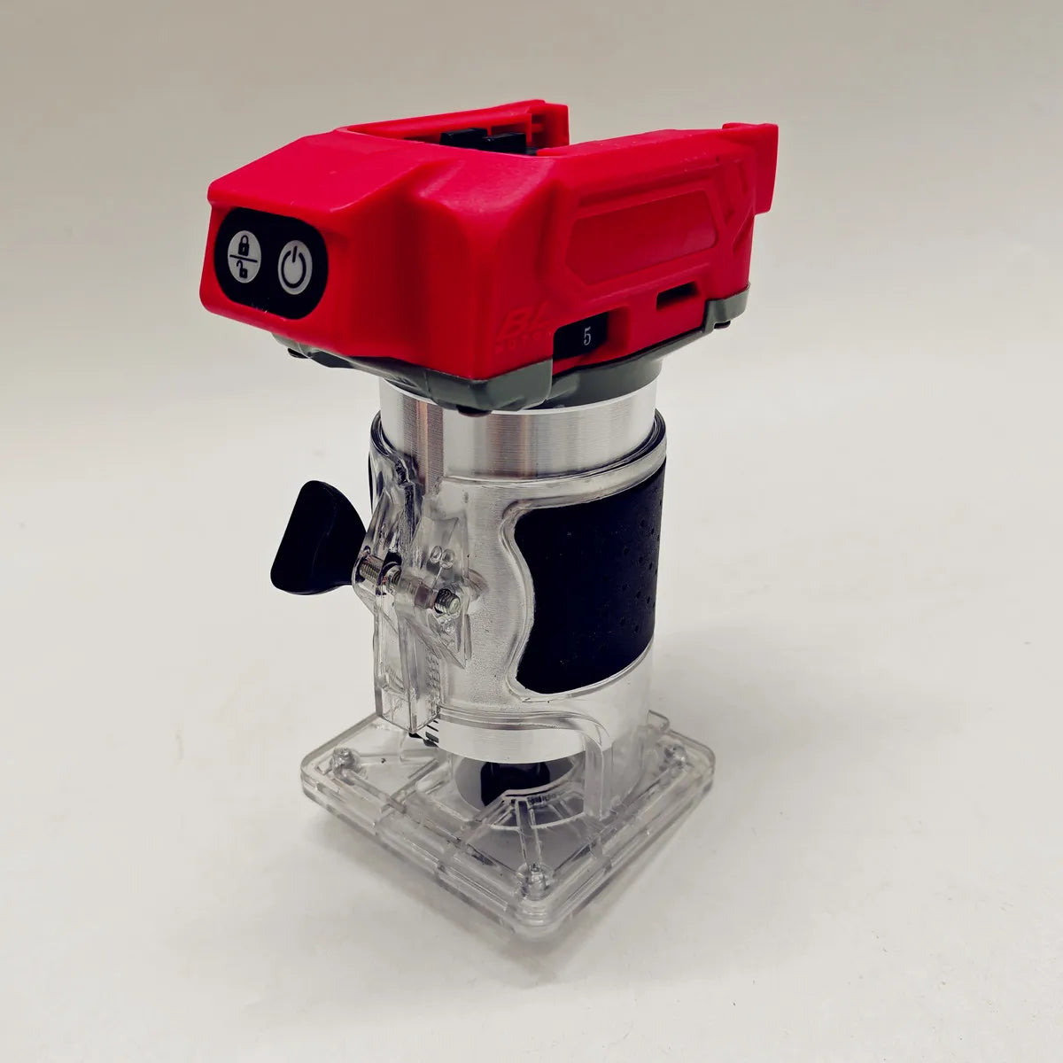 For Milwaukee 18V Battery Electric Trimmer Brushless Woodworking Trimming Machine Wood Router Milling Engraving Slotting Tool