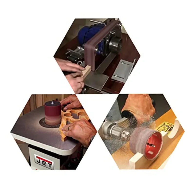 2/6/8 M Sandpaper Roll Continuous Abrasive Ready To Cut Emery Cloth For Drum Sander Woodworking Automotive Metal Sanding