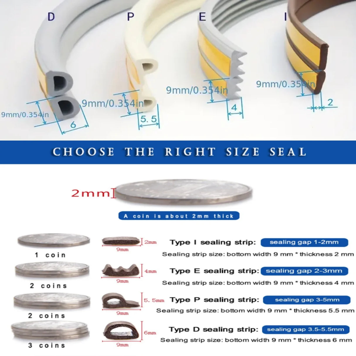 1 Roll, Indoor Weather Stripping, Self Adhesive Foam Window Seal Strip For Doors And Windows Weatherstrip Gap Blocker