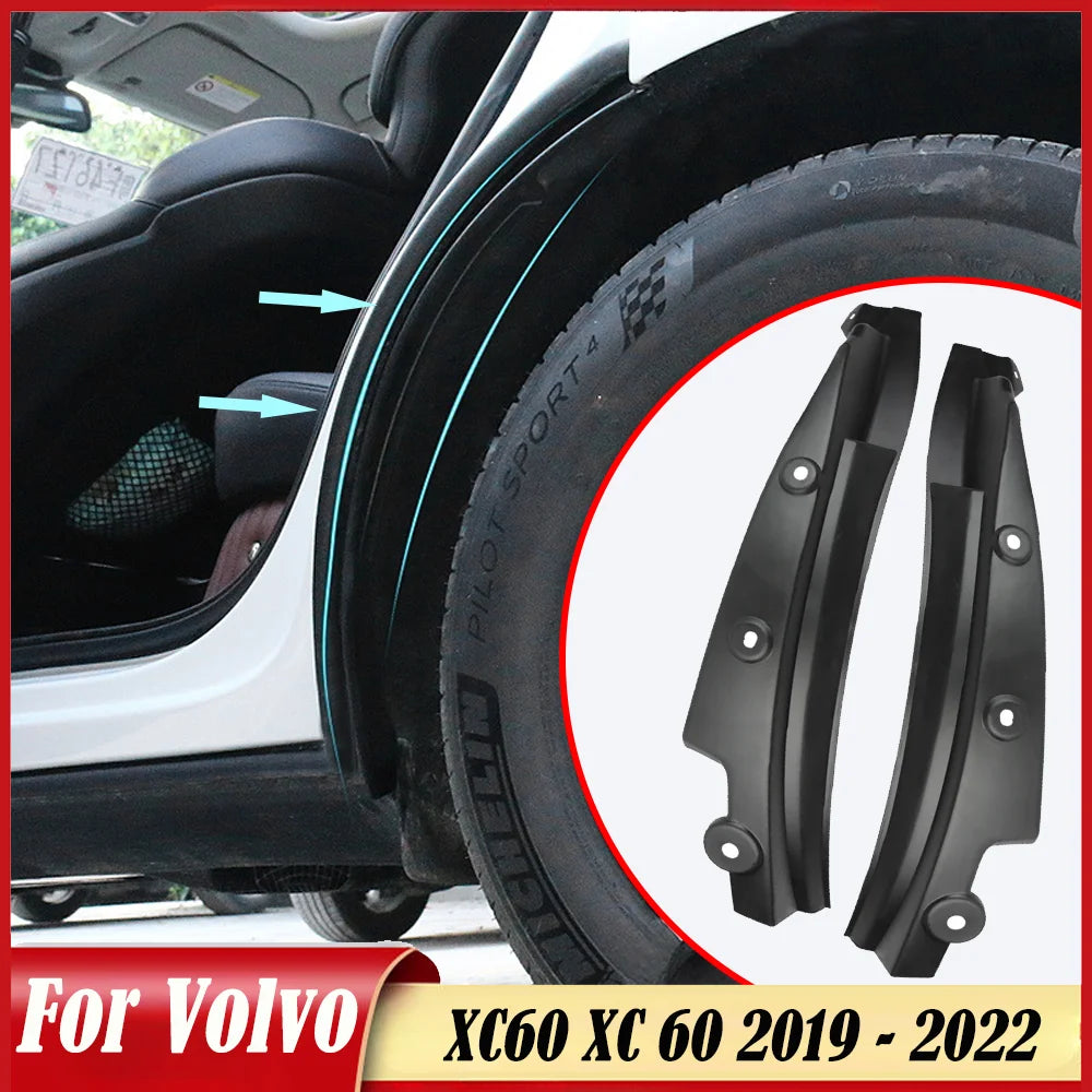 Car Accessories Fender Cover For Volvo XC60 XC 60 2018 2019 2020 2021 2022 Exterior Mudguard Tire Mud Flaps Splash Guard