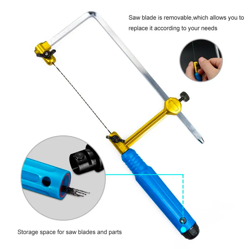 CMCP Adjustable Saw Bow U Type Saw Bow Cutting Tool For Wooden Handle Of Jewelry Saw Frame Hand Tools Jeweler's Saw Frame