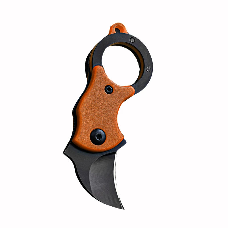 Mini Fox Necklace Pocket Knife Outdoor Portable Defense Eagle Claw Folding Knife Home Travel Open Box Keychain Folding Knife