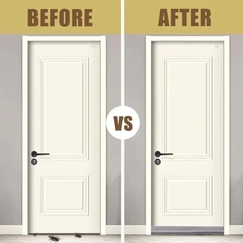 3/2/1M Door Bottom Brush Seal Strip with Brush Dust Prevent Rubber Blocker Insect Proof Household Self Adhesive Seal Strips