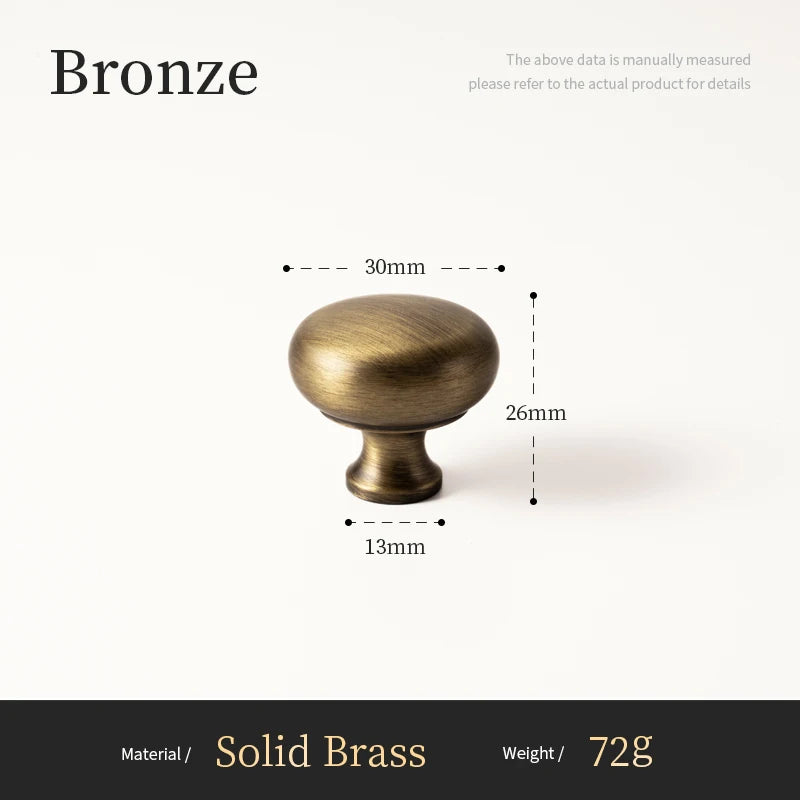 Santaya Antique Brass Furniture Handles and Knobs Bronze Wardrobe Pulls Cupboard Door Knob Retro Brass Kitchen Cabinets Handles