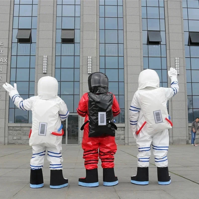 **Simbok High Quality Space Mascot Costume Astronaut Suit Halloween Birthday Party With Backpack Glove Shoes Free ShippingN“”