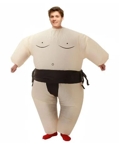 New Strange Sumo Fat Man Inflatable Suit Festival Park Attractions Funny Suit Costume Halloween Performance Event Party Cosplay