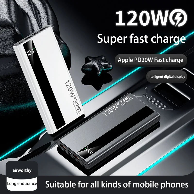 Xiaomi 200000mAh portable power bank 120W fast charging