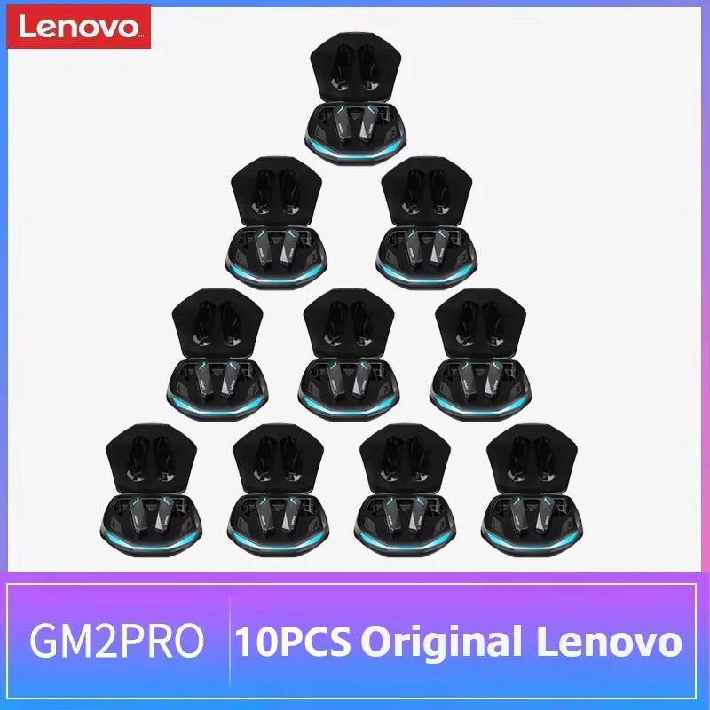Lenovo GM2 PRO Bluetooth Headset for Game 5.3 Spoit Headset Dual Mode HD Call Noise Reduction Earbuds with Mic Music Earphories