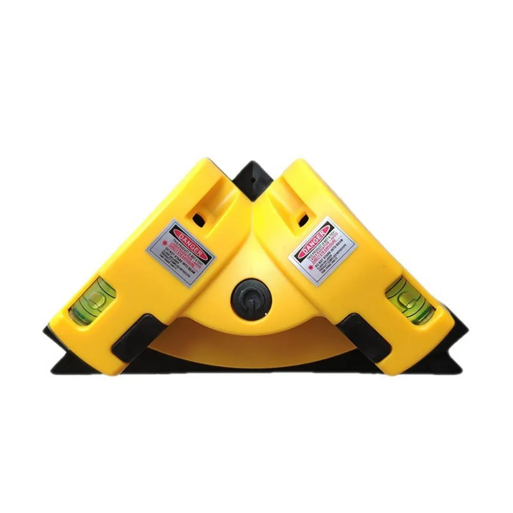 90° Infrared Laser Level Vertical Horizontal Line Projection Square Floor Tiling Level Laser Accurate Measurement