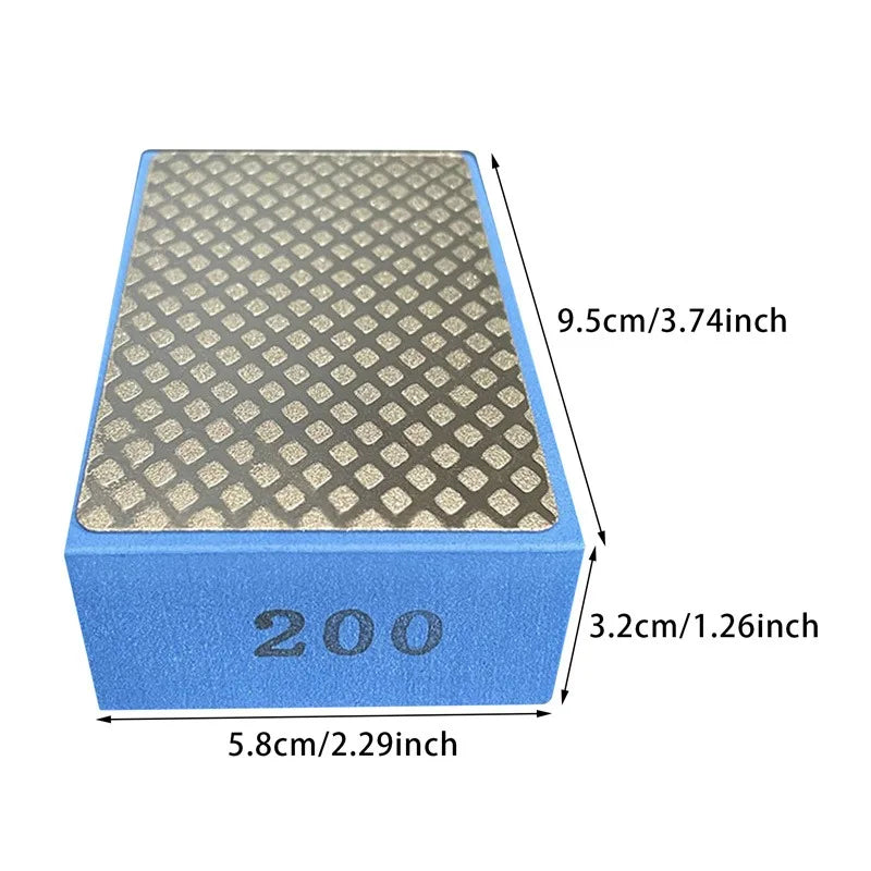 Diamond Hand Polishing Pads Tile Glass Abrasive Grinding Block Pad Stone Marble Ceramic Abrasive Sanding Disc Polisher Tools