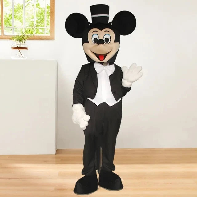 Hot Sale Mickey Minnie Mouse Cartoon Character Costume Anime Stitch Mascot Costume Christmas Party Props Advertising Fancy Dress