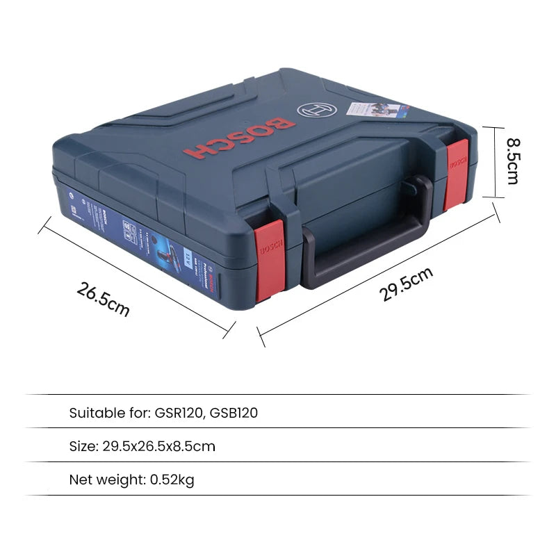 Bosch accessories power tool storage box tool box multi-function storage box for hardware, electrical, tool organization