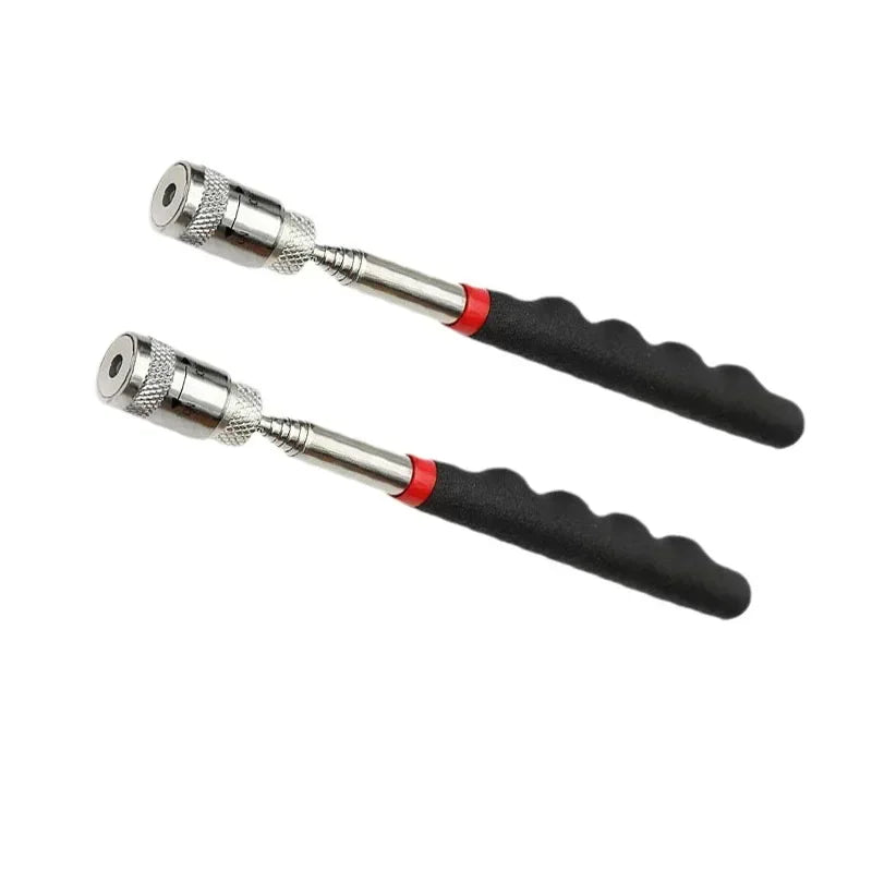 Telescopic Magnetic Pen Extendable Pickup Rod Stick with Light Mini Portable Magnet Pick Up Tool for Picking Up Screws Nut Bol