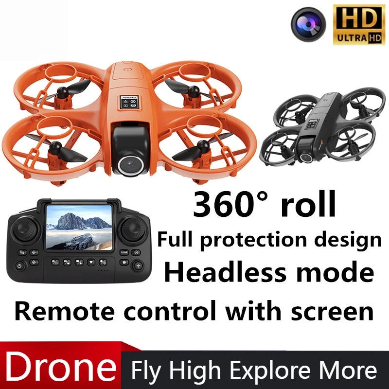 YL3 Drone Screen Control Aerial Drone High Definition Dual Camera Remote Control Aircraft Aviation Folding Quadcopter Kid Gift