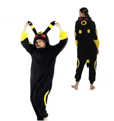 Snorlax Squirtle Mewtwo Onesie Kigurumi Gengar Cosplay Costume Halloween Adult Anime Cat Eevee Pajamas Pijama