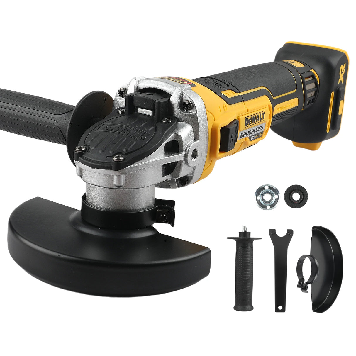 2025 DEWALT DCG405FN/NT 125mm flat head angle grinder bare machine tool cutting machine 20V lithium battery brushless tools