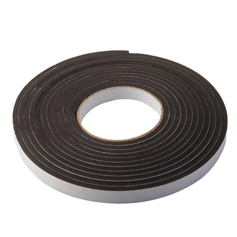 Soft 5M Self-adhesive Window Sealing Strip Car Door Noise Insulation EVA Dusting Sealing Tape Window Accessories