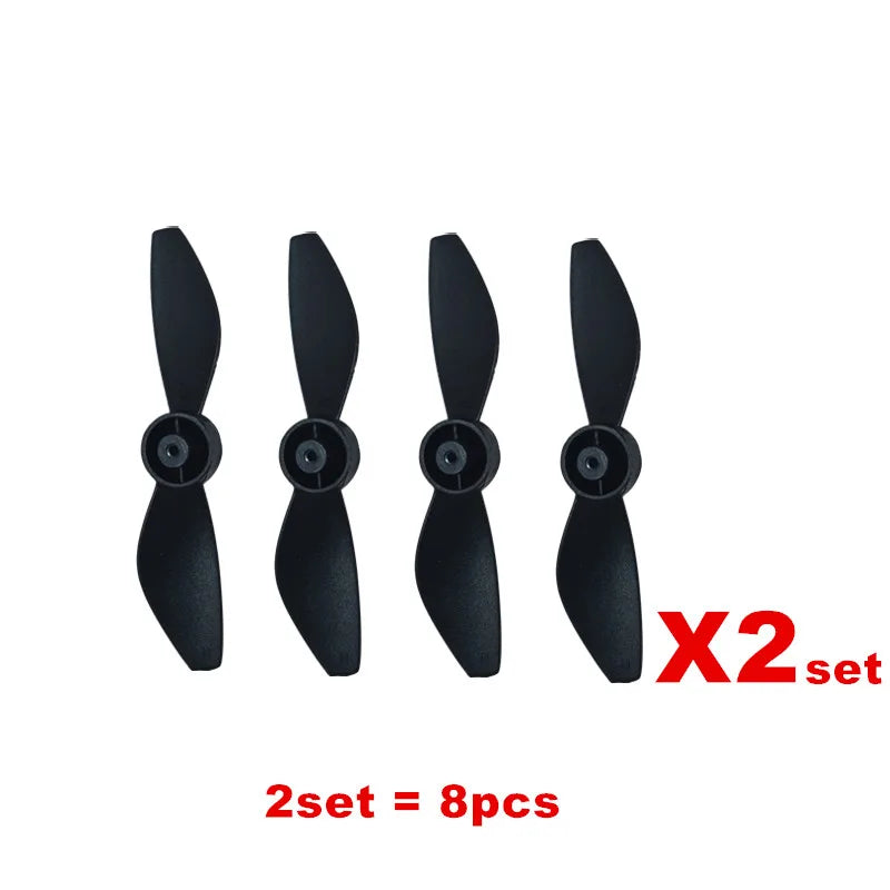 Original GT3 Drone Propellers Spare Parts Paddles RC Drone Replacement Accessories Propeller Blade Black