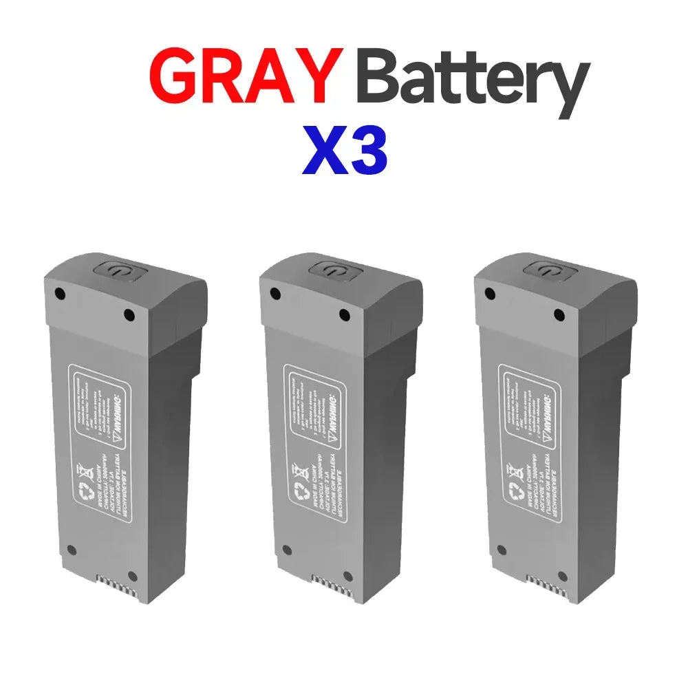 3.7V 2000mAh Z908 ProMAX Drone Battery For Z908 PRO RC Plane 3.7V 2000MAh Z908MAX Drone Grey/Black Battery Accessories Parts