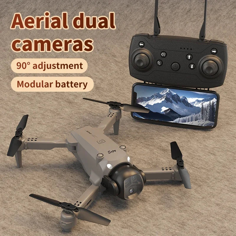 E4 Drone Optical Flow Positioning Brushless VR Aircraft High Definition Aerial Photography ESC Camera Remote Control Aircraft