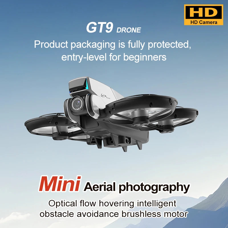 Lenovo GT9 GPS 8K Beginners Drone with 4.3"Screen 4K Control Remote Electric Lens HD Dual Camera Optical Flow positioning Hover