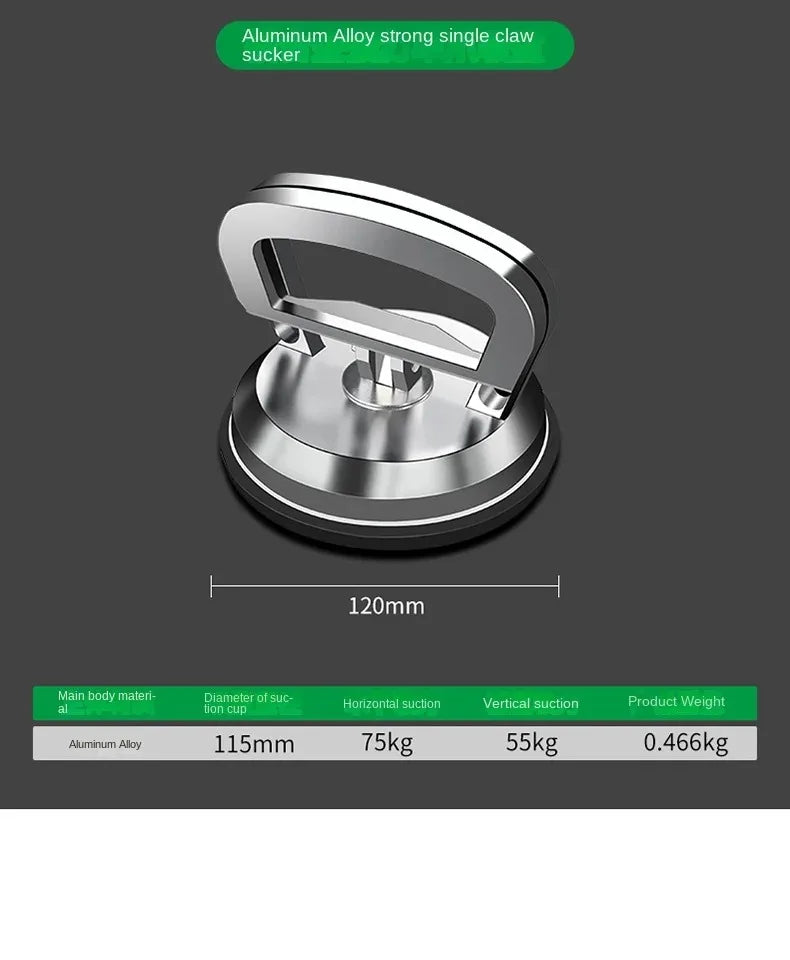 Vacuum Suction Cup Aluminium alloy Single-Claw Double-claw Three -jaw Suction Puller For Tile Glass Floor Sucker Handling Tool
