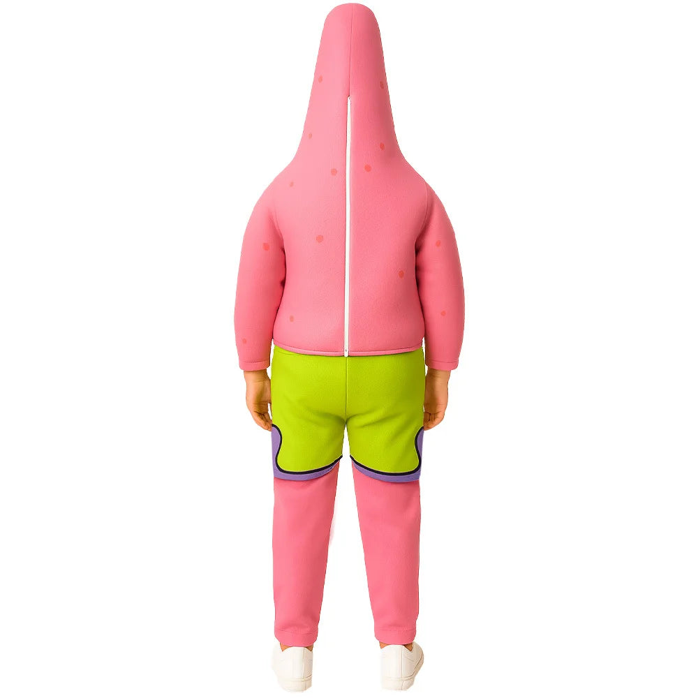 Halloween Children's Party Costumes Anime Cartoon Character Pai Da Xing Bodysuit Sponge Baby Cosplay Costume Carnival Party Prop