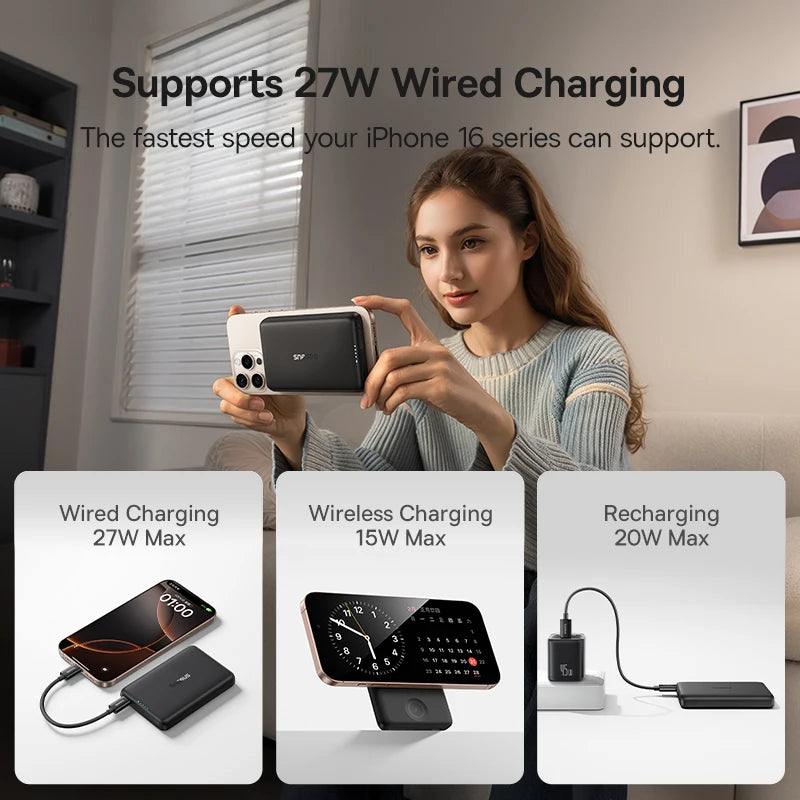 Baseus 10000mAh portable power bank 27W fast charging