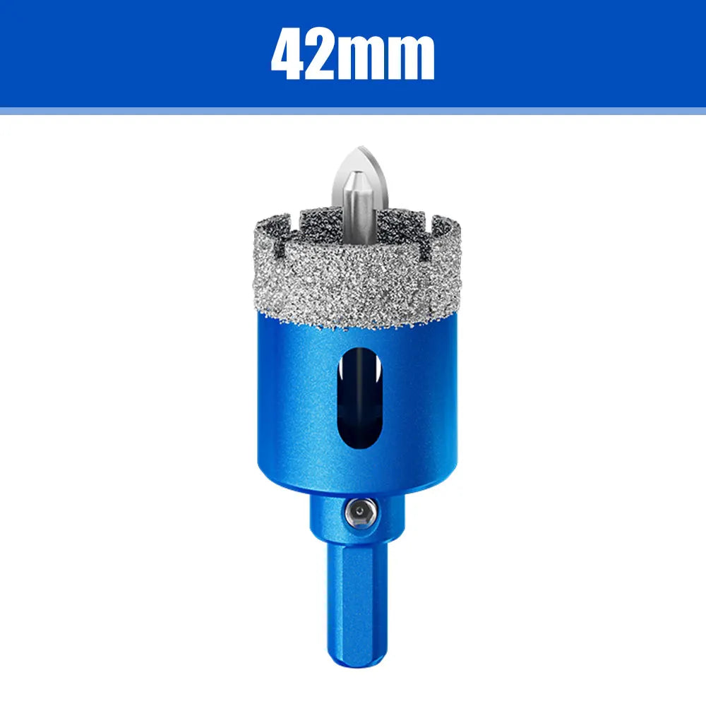 1pcs 18-110MM Diamond Coated Drill Bits Set Ceramic Tile Hole Saw with position drill for Glass Marble Granite Stone Porcelain