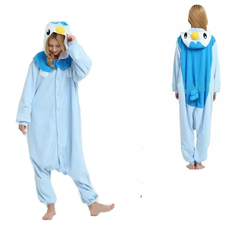Snorlax Squirtle Mewtwo Onesie Kigurumi Gengar Cosplay Costume Halloween Adult Anime Cat Eevee Pajamas Pijama