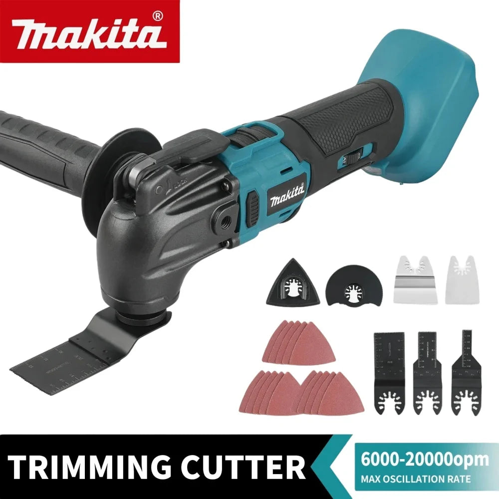 2025 New Makita Brushless Quick Release Oscillating 18V Tool Multi Functional Tool Renovator Electric Trimmer Compatible For 18V