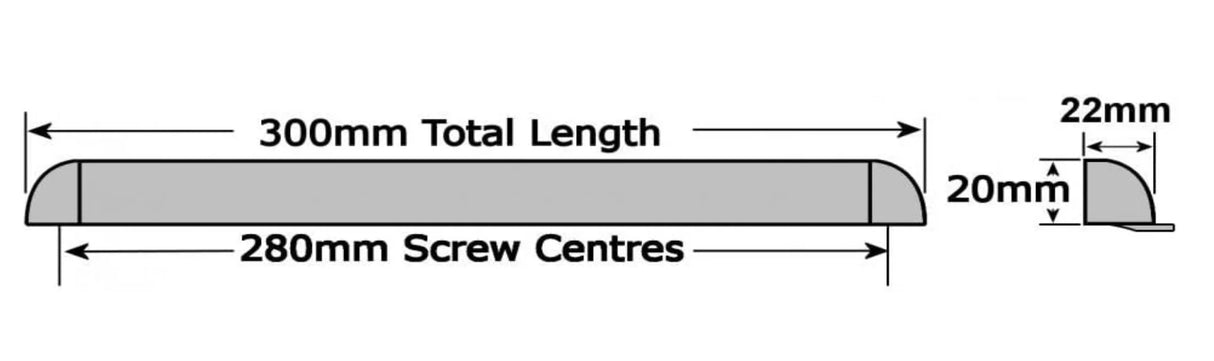 UPVC Double Glazing Window Trickle Vent Air Flow Ventilation (Ventilator) Building Regulations Compliant (Part F) - Available in White, Anthracite Grey, Grey on White, Rosewood, Rosewood on White, Golden Oak, Golden Oak on White and Black on White. All Colours available in 300mm and 400mm Size Lengths