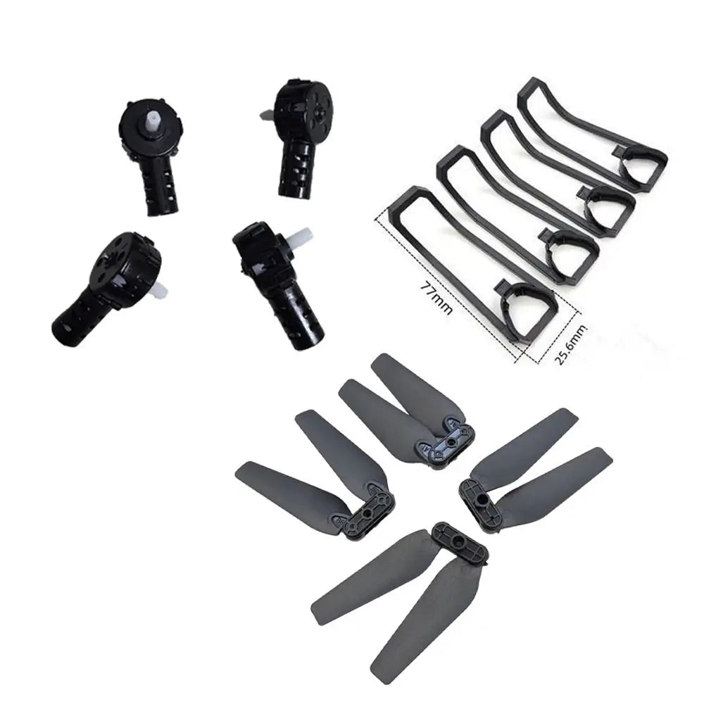 4pcs New RC Drone Propeller Blade Plastic Universal Crash Guard Cover Easy Install RC Quadcopter Parts for E88 E88Pro