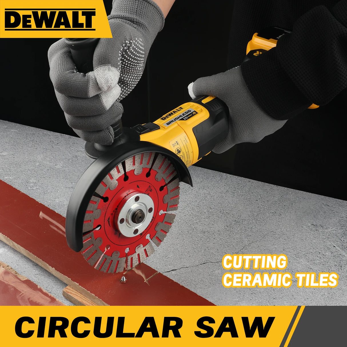 2025 DEWALT DCG405FN/NT 125mm flat head angle grinder bare machine tool cutting machine 20V lithium battery brushless tools