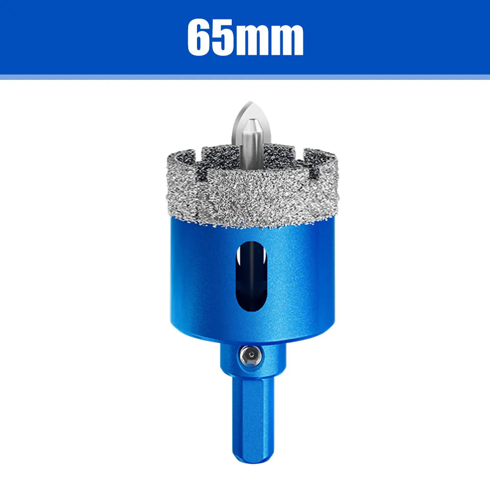1pcs 18-110MM Diamond Coated Drill Bits Set Ceramic Tile Hole Saw with position drill for Glass Marble Granite Stone Porcelain